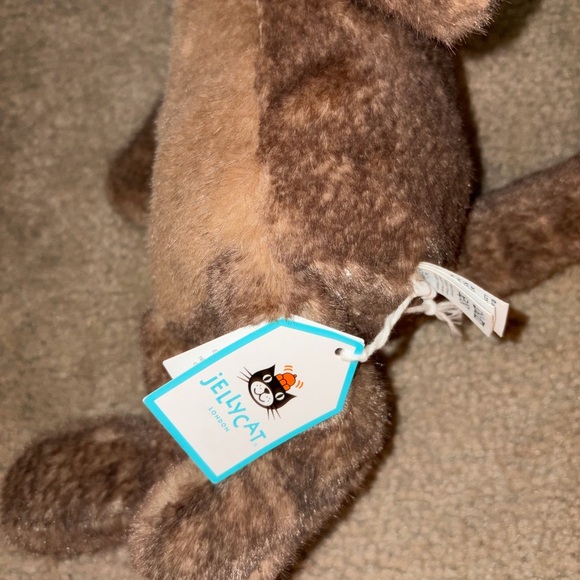 Jellycat Brooke Otter - NWT New with Tags - Sea Ocean Brown  Jellycat  otter Brown Plush Stuffed Animal